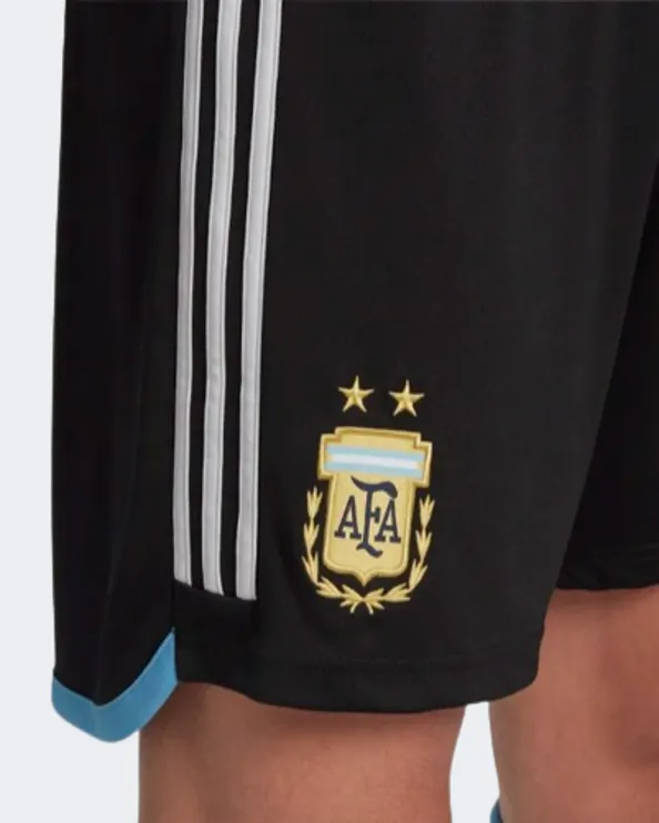 Adidas Argentina 22 Home Men Football Short Black/White Hb9216