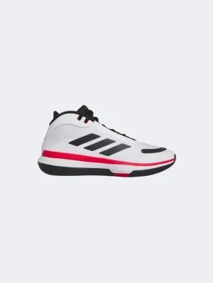 Adidas Bounce Legends Men Basketball Shoes White/Black/Scarlet