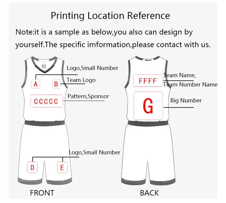 Adult Basketball Jerseys Suit Custom Sports Training Basketball Uniform Breathable youth Loose Running Tee