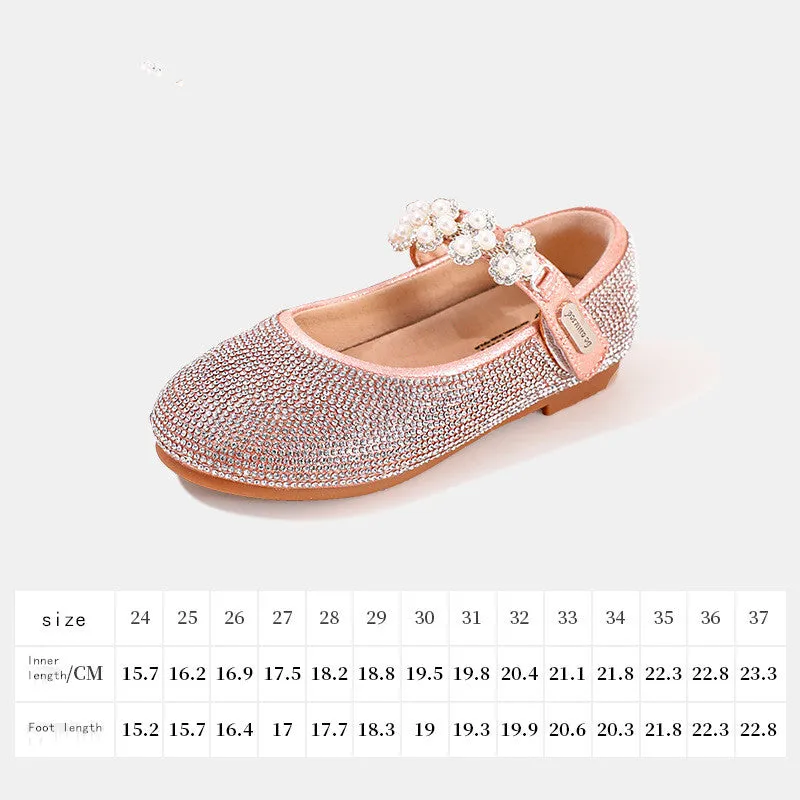 Autumn Girls Baby Soft Sole Leather Shoes