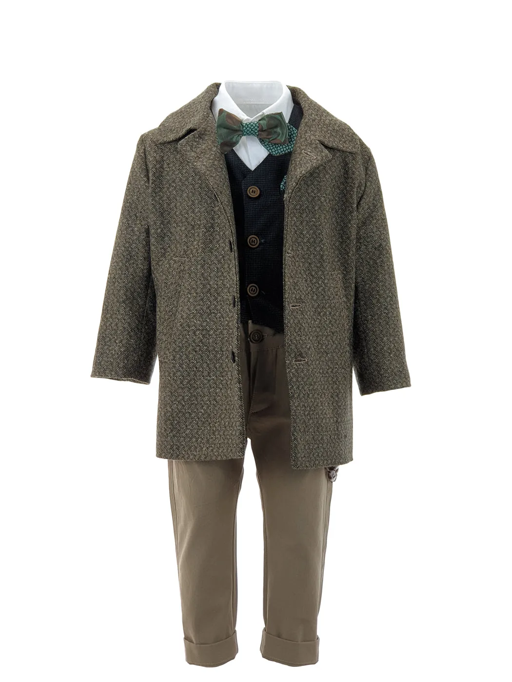 Baby Boy's Wool coat - VALERIO Beige