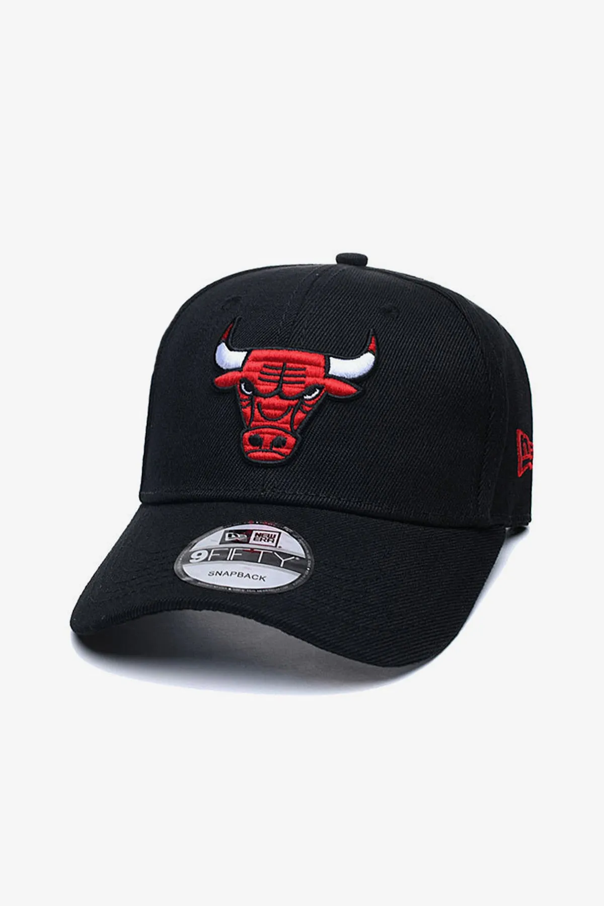 Black & Red Chicago Bulls Baseball Cap  - S23 - MCP124R