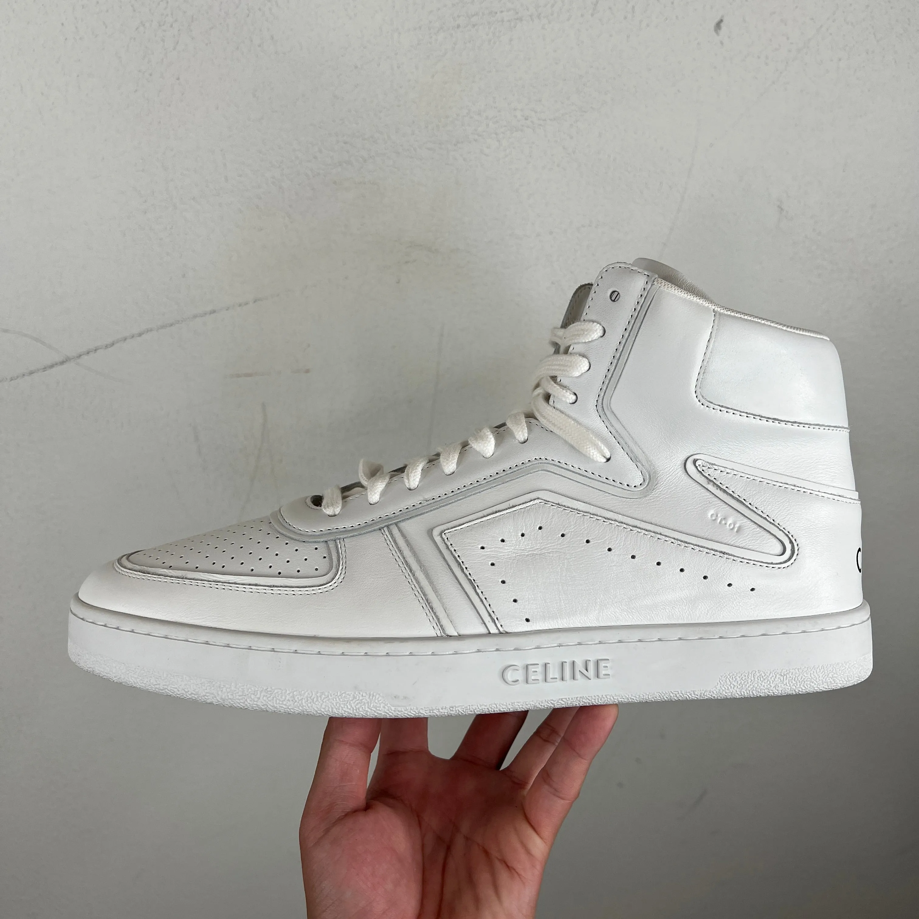 Celine CT-01 High Top Sneakers