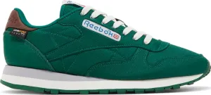 Classic leather 'dark green' Reebok sneakers, green