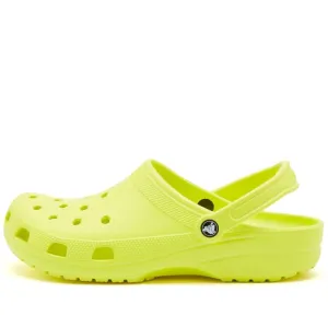 Crocs Classic clogs, bright yellow-lime