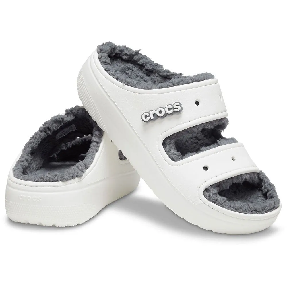 Crocs Classic Cozzzy sandals, white