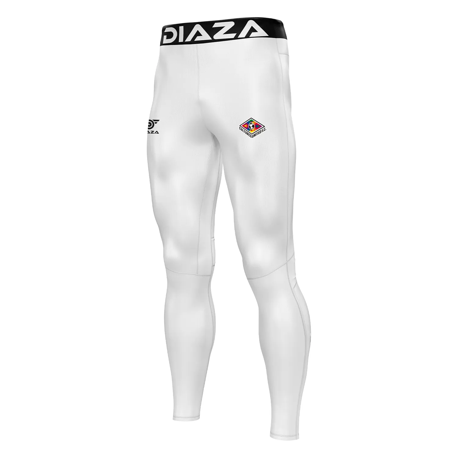 Cultures United Compression Pants Men White