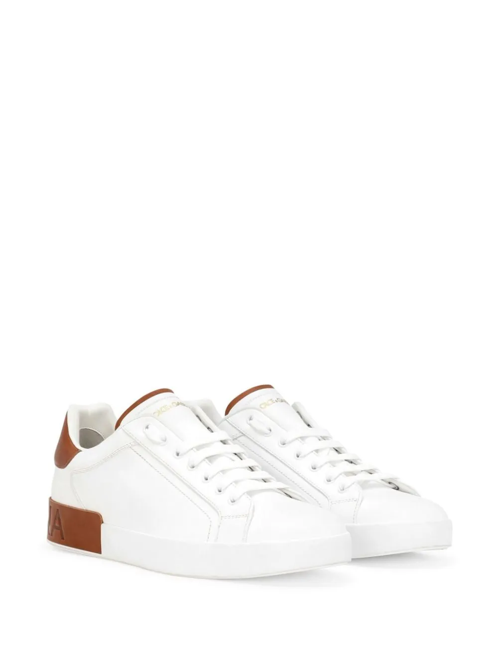 Dolce & Gabbana Sneakers Leather Brown