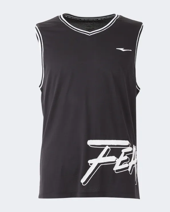 Erke Basketball Men Lifestyle Tank Black 11222219003-001