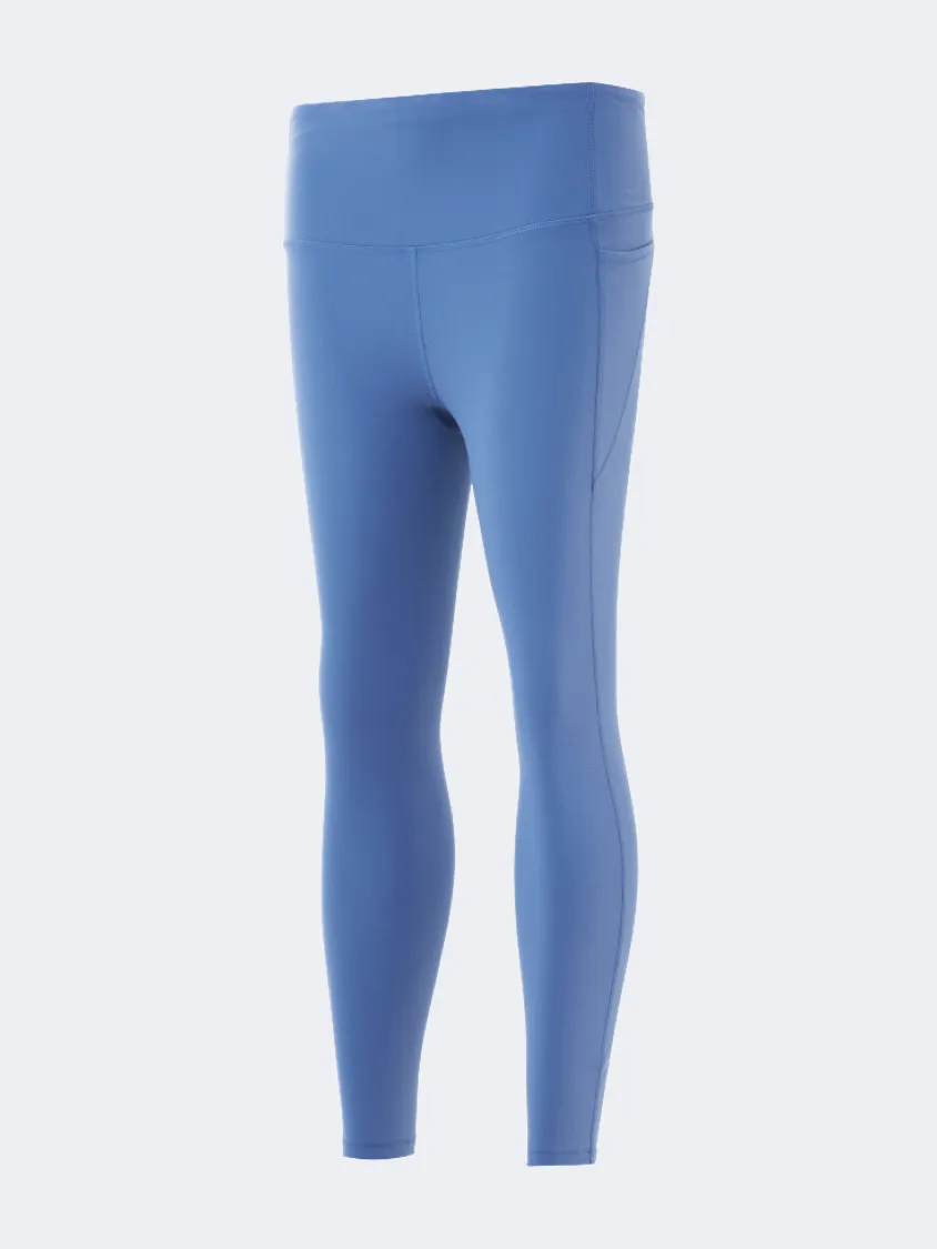 Erke Leggings Women Training Tight Blue