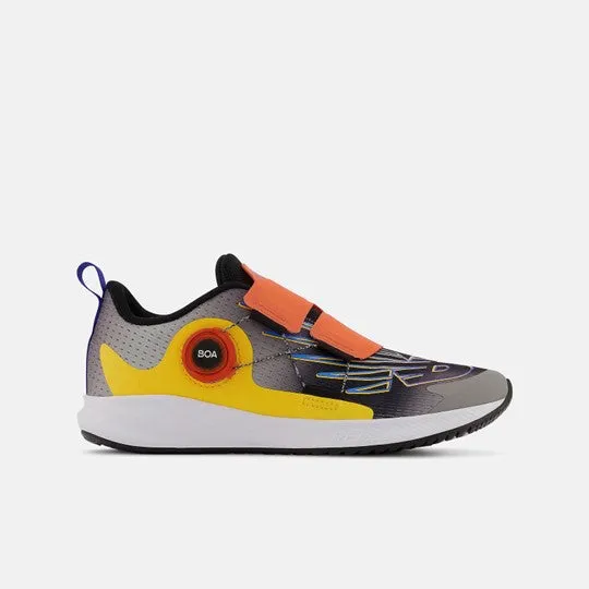 FuelCore Kid's Reveal BOA® Trainer - Black with Orange and Blue