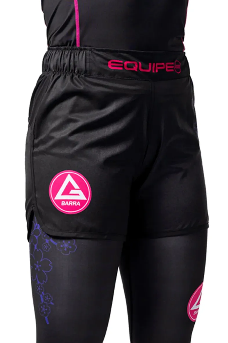 GB Sakura Womens Training Shorts - Black