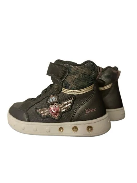 GEOX RESPIRA LIGHT UP HIGH TOP SNEAKERS (SZ 10)