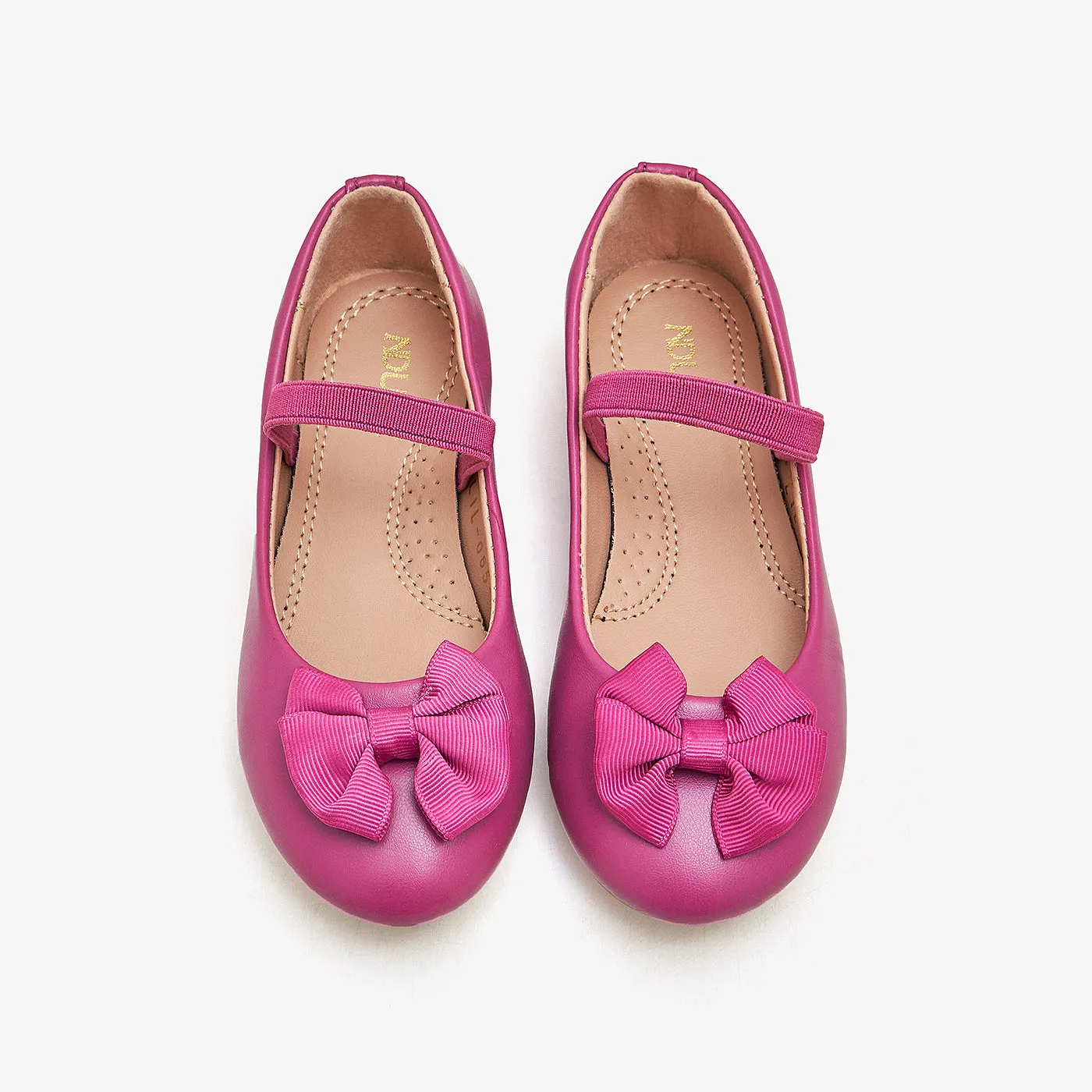 Girls Bow Tie Ballerinas