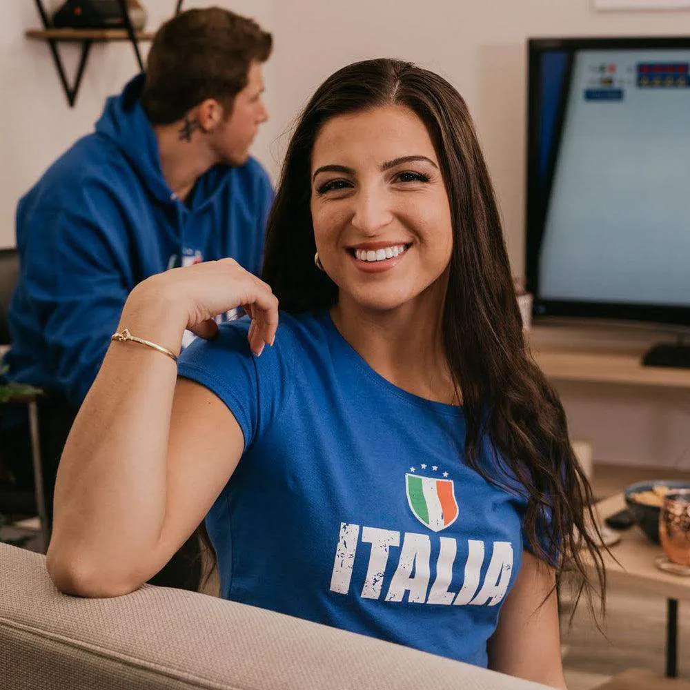 Italia Soccer Cropped Tee