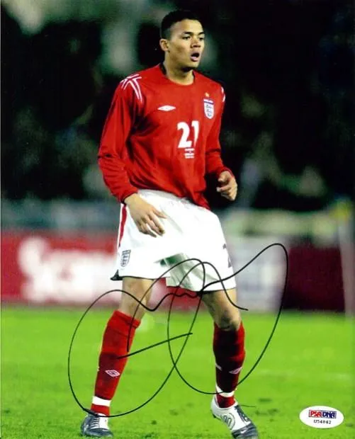 Jermaine Jenas Autographed 8x10 Photo PSA/DNA #U54842