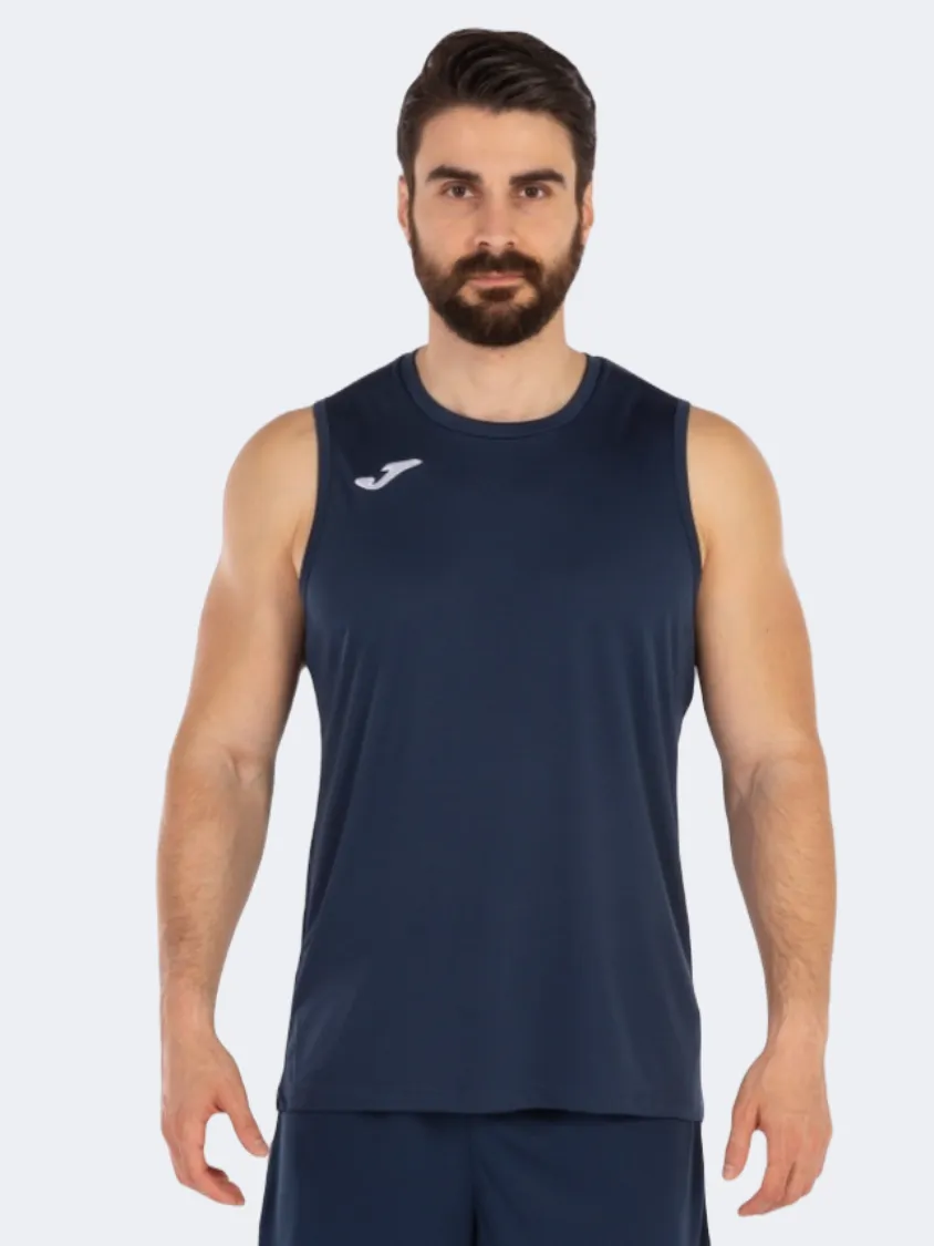 Joma Combi Men Basketball Sleeveless Navy Blue