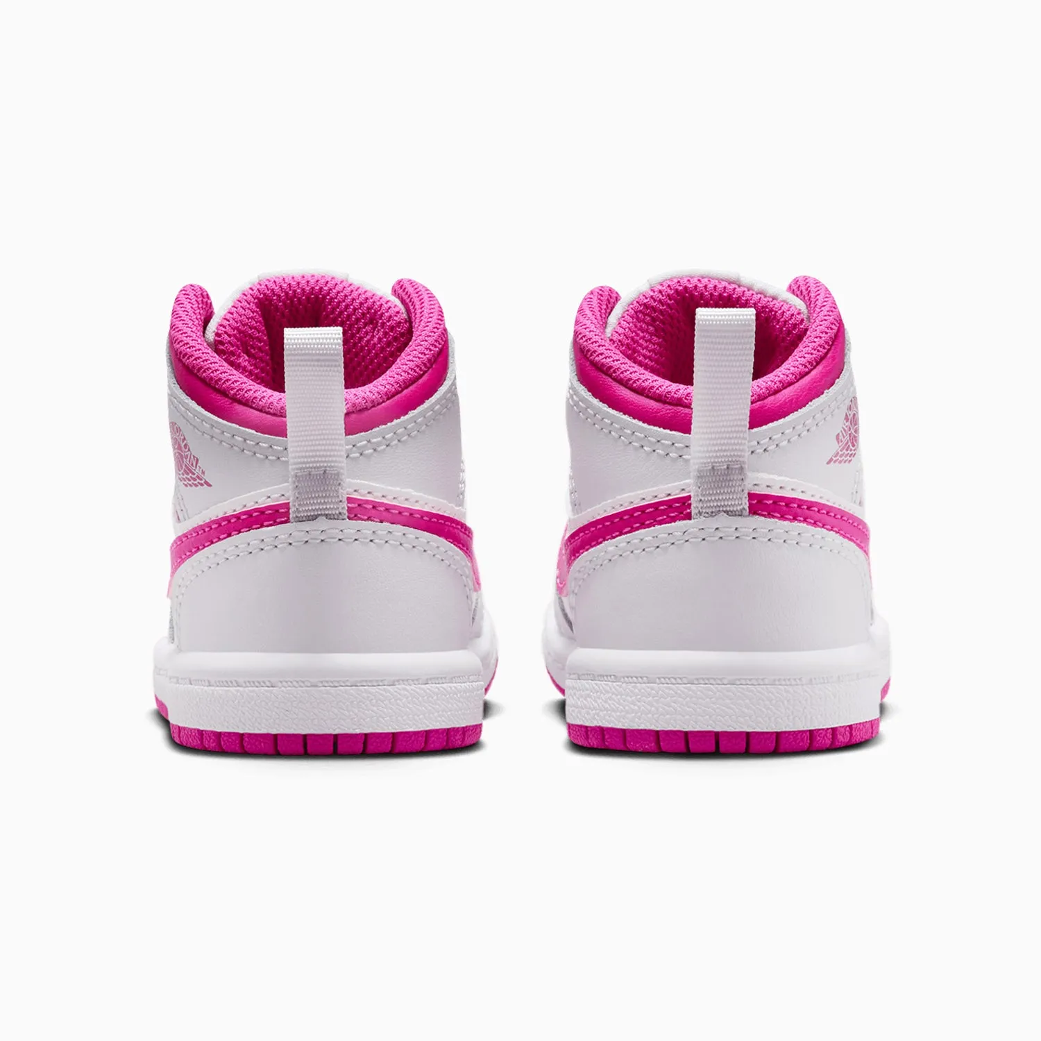 Kid's Air Jordan 1 Mid "Fire Pink" Toddlers