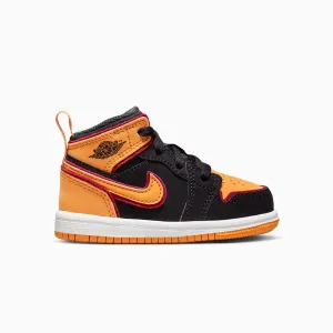 Kid's Air Jordan 1 Mid SE "Vivid Orange" Toddlers