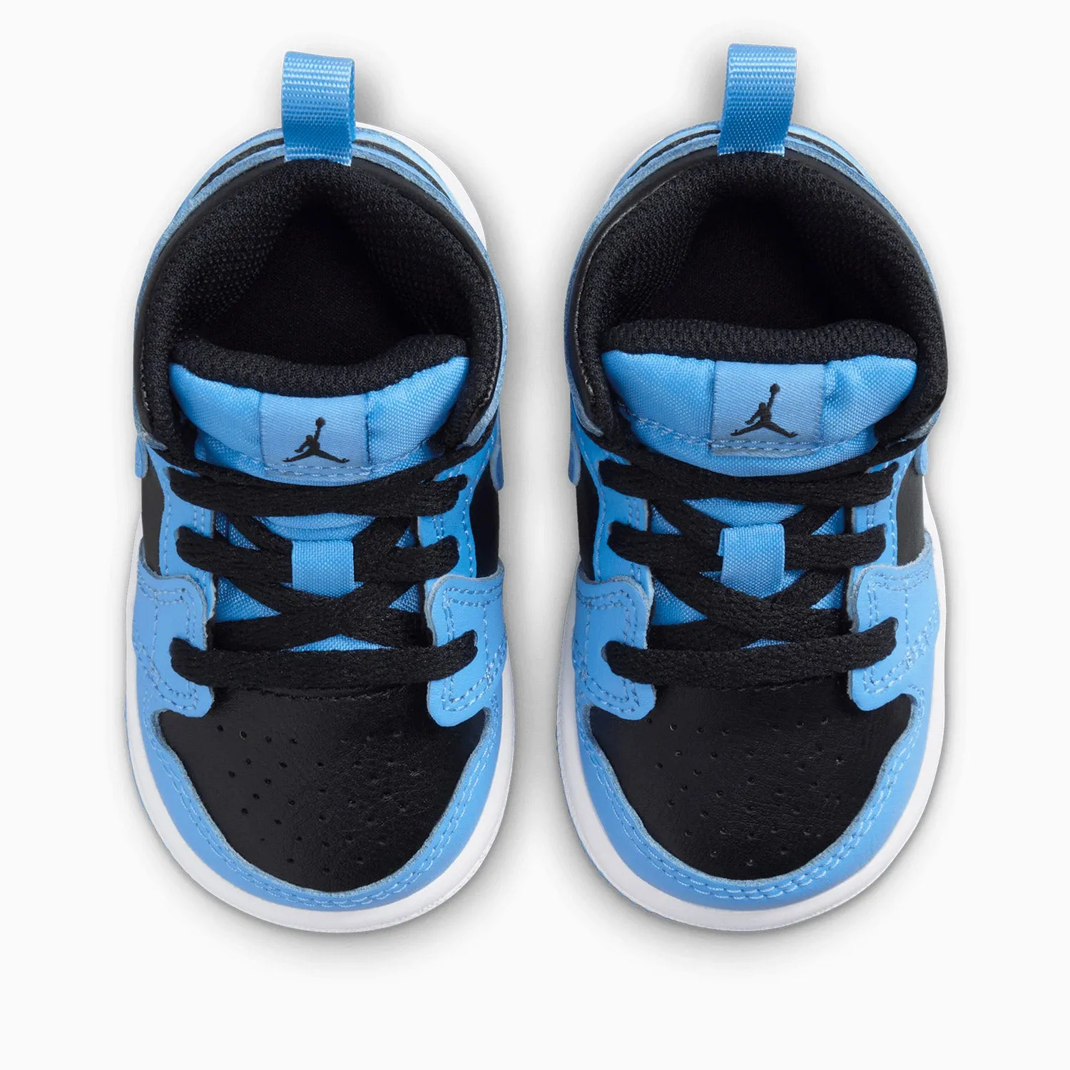 Kid's Jordan 1 Mid "University Blue Black" Toddlers