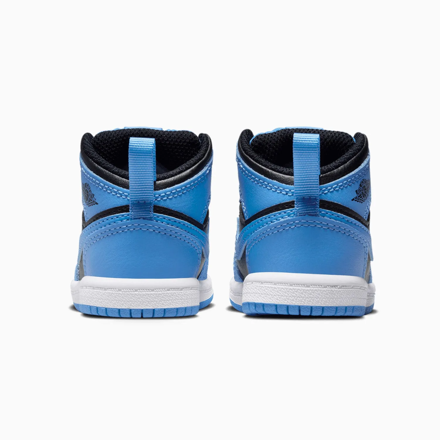 Kid's Jordan 1 Mid "University Blue Black" Toddlers