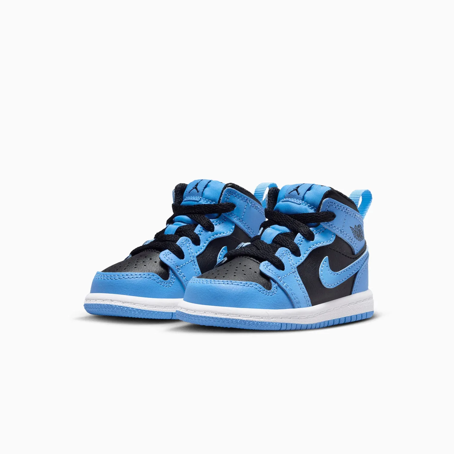 Kid's Jordan 1 Mid "University Blue Black" Toddlers