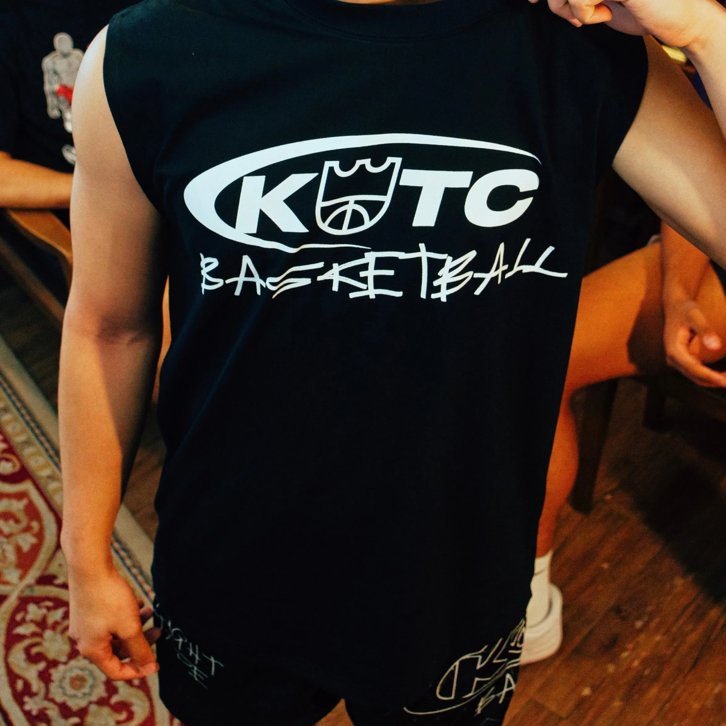 KOTC AND1 "Basketball" Muscle Tee - Black