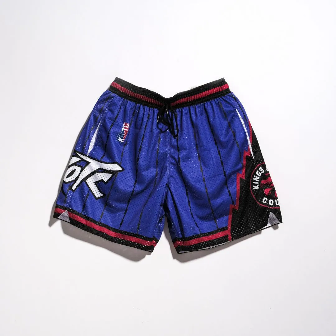 KOTC Basketball x Bri Ancheta x MNL Kingpin Swingman Mesh Shorts in Heavyweight Fabric Artist Series