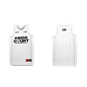 KOTC Staple Jersey Mesh Top for Men in Black, White | Kings of the Court