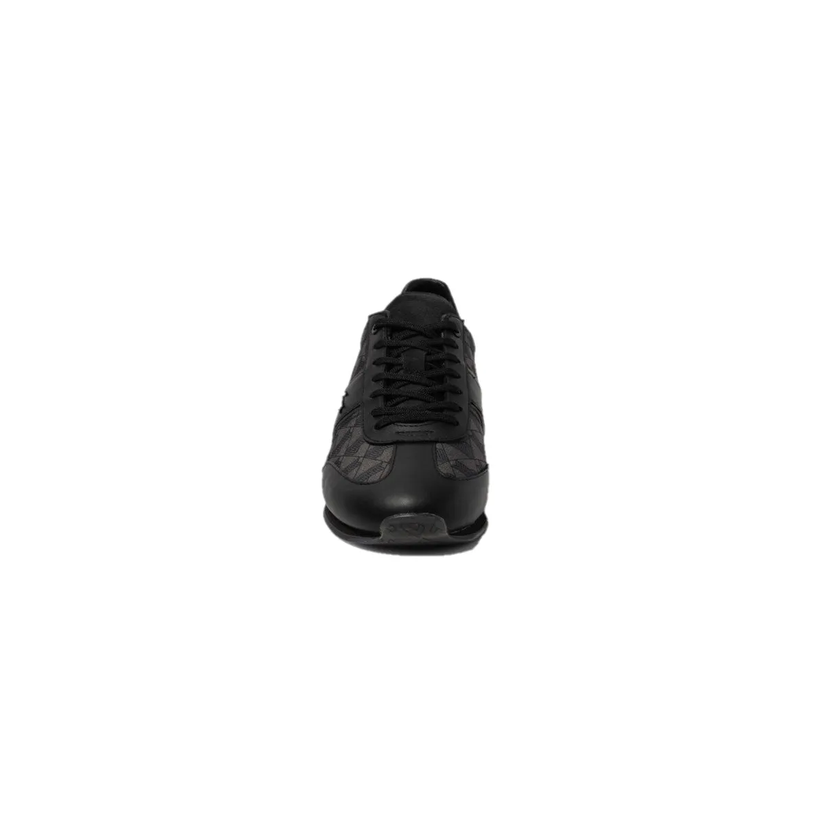 LACOSTE 7-45CMA0013231 ANGULAR JQ MN'S (Medium) Black/Grey Textile, Leather & Synthetic Lifestyle Shoes