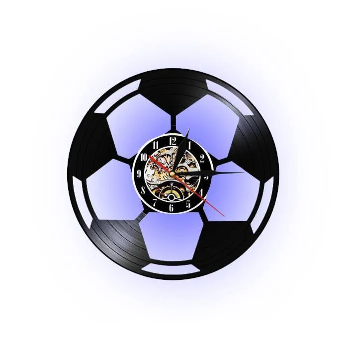 LED Clock Soccer Ball