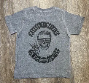 Makers or Mayhem - Boys - Athletic Grey