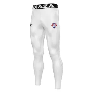 Manhattan Kickers Compression Pants Men White