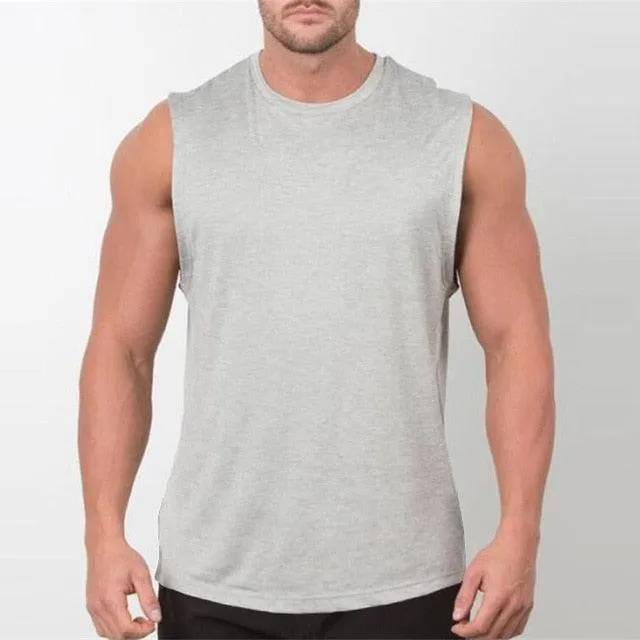 Men's Bodybuilding Gyms Sleeveless Fitness Top