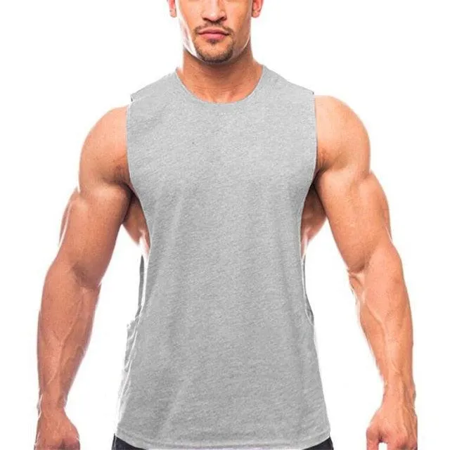 Men's Bodybuilding Gyms Sleeveless Fitness Top