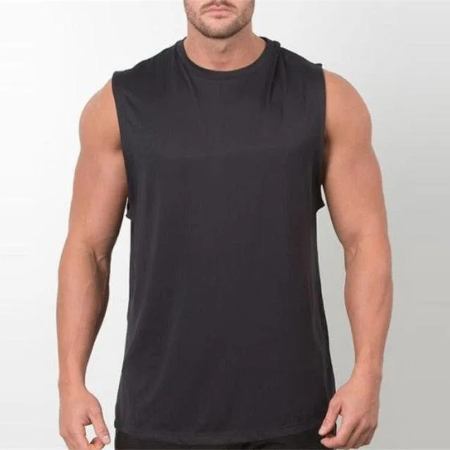 Men's Bodybuilding Gyms Sleeveless Fitness Top