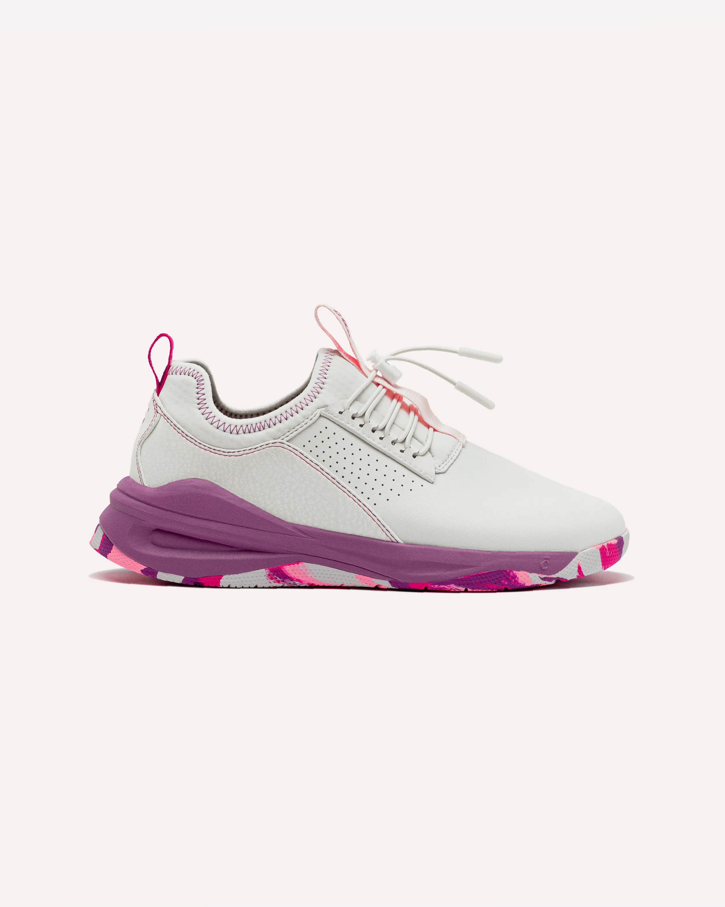 Men's Classic - White / Violet Pop