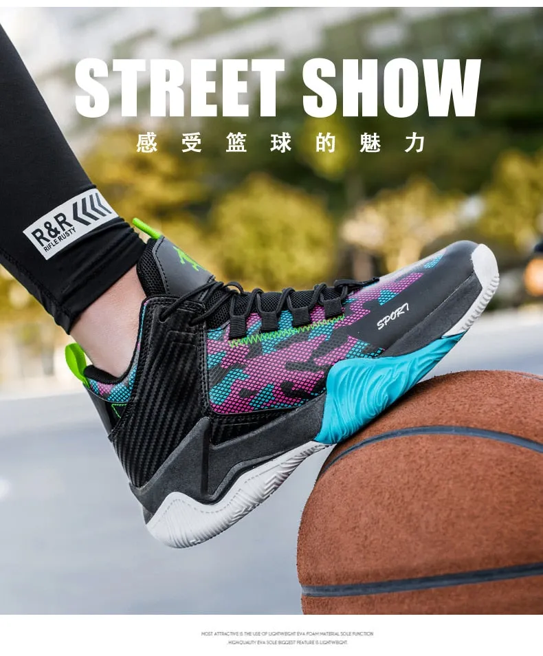 Mens Ladies Kids Street Sport Shoes Trainers Outdoor Comfortable Designer Basketball Sneakers Shoes