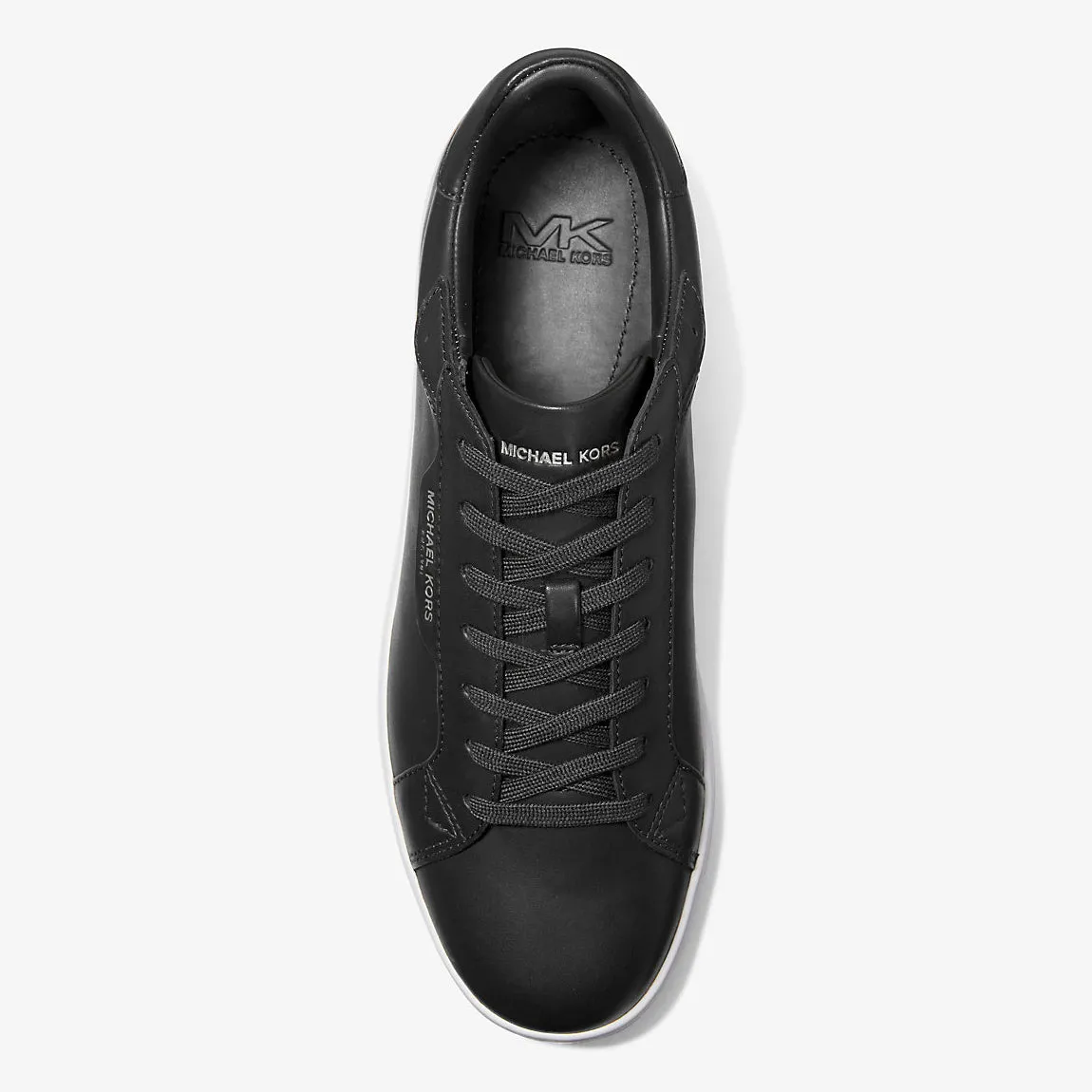 Michael Kors Keating Leather sneakers, black