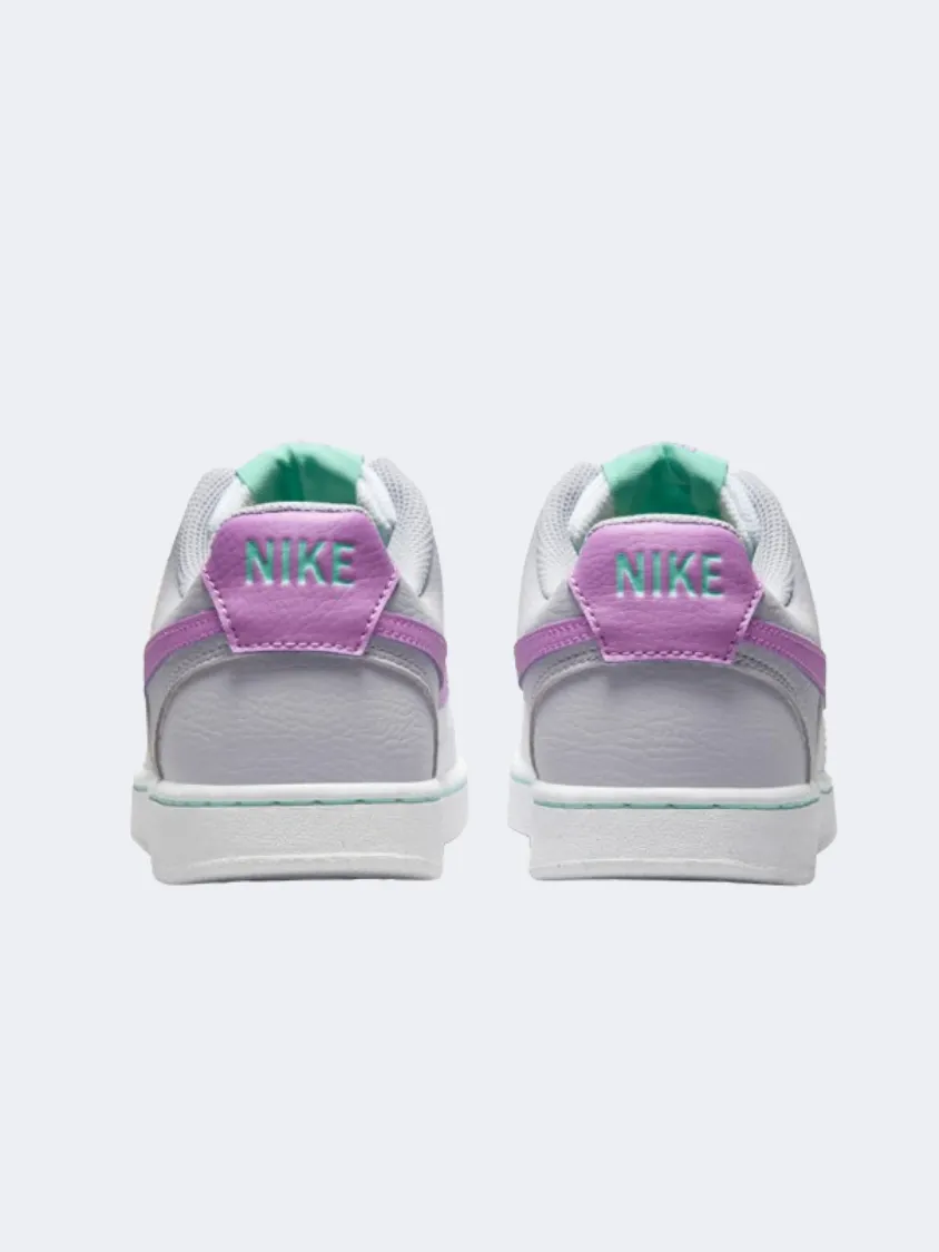 Nike Court Vision Low Next Nature Women Lifestyle Shoes White/Fuchsia