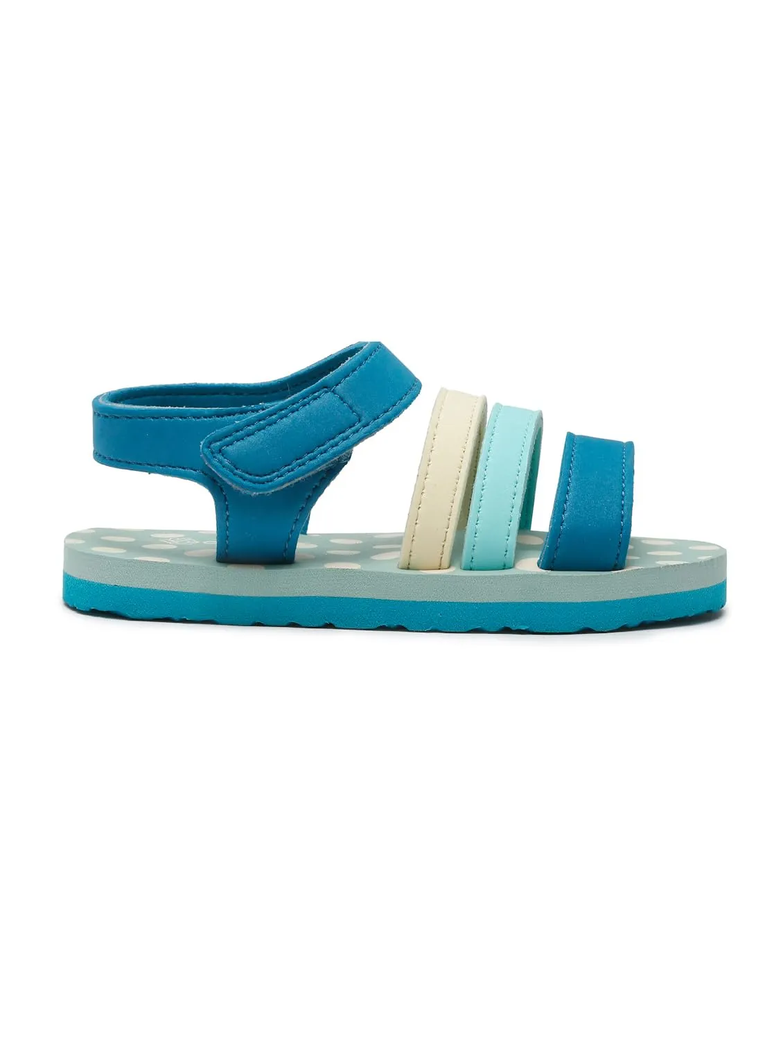 ONYC Premium Butterscotch Kids Sandals for Girls (Teal Blue) (5-6 Years)