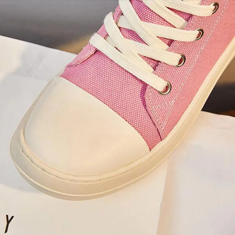 Pink Platform Sneakers