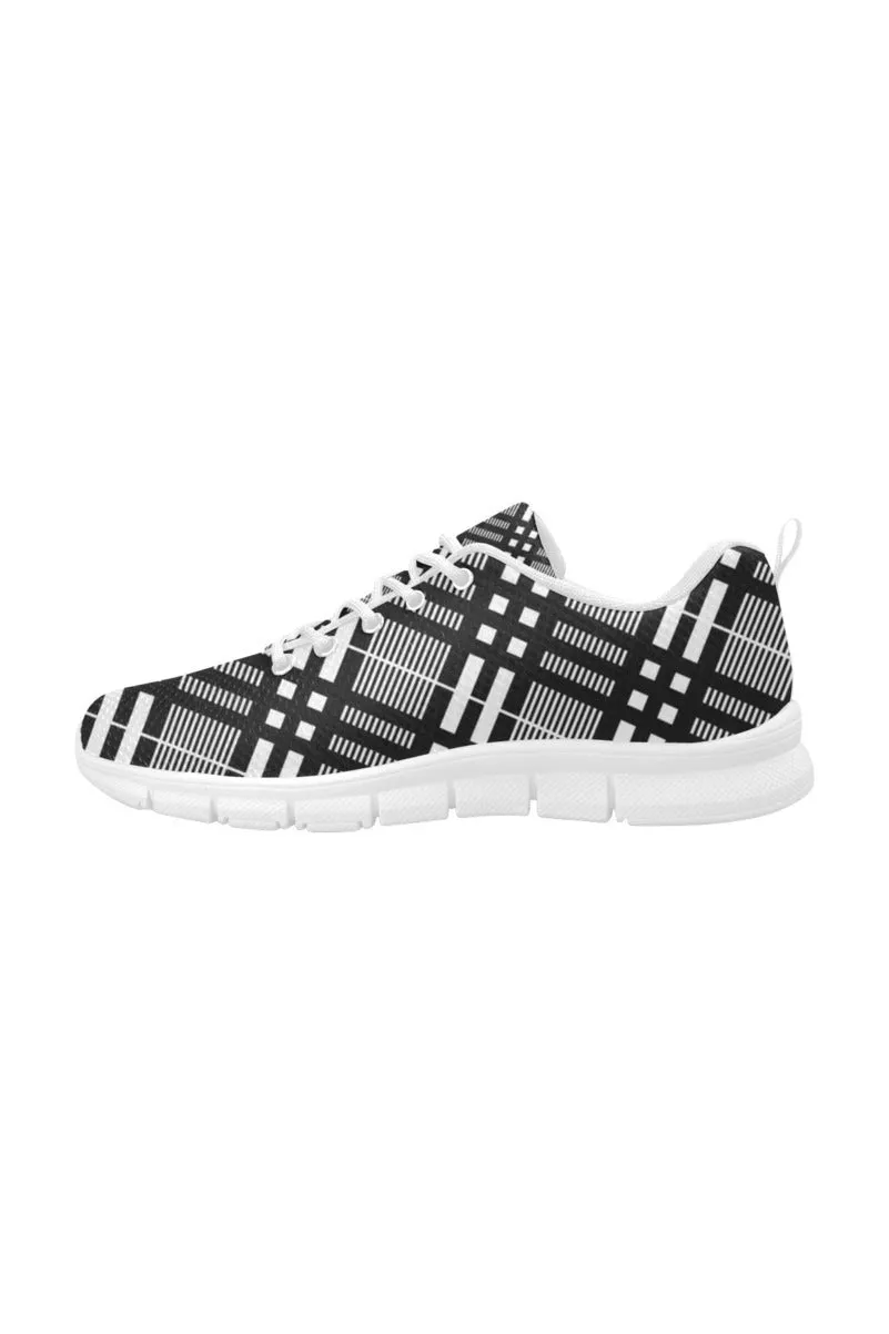 Plaid Passion Women's Breathable Running Shoes