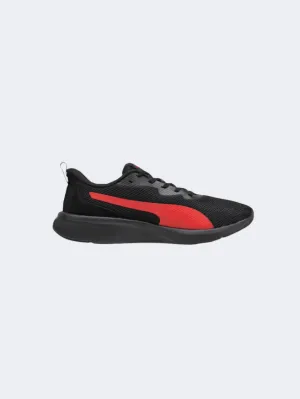 Puma Flyer Lite Men Running Shoes Black/Red