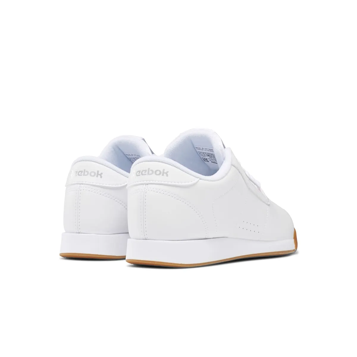 REEBOK BS8458 PRINCESS WMN'S (Medium) White/Gum Synthetic/Leather Lifestyle Shoes