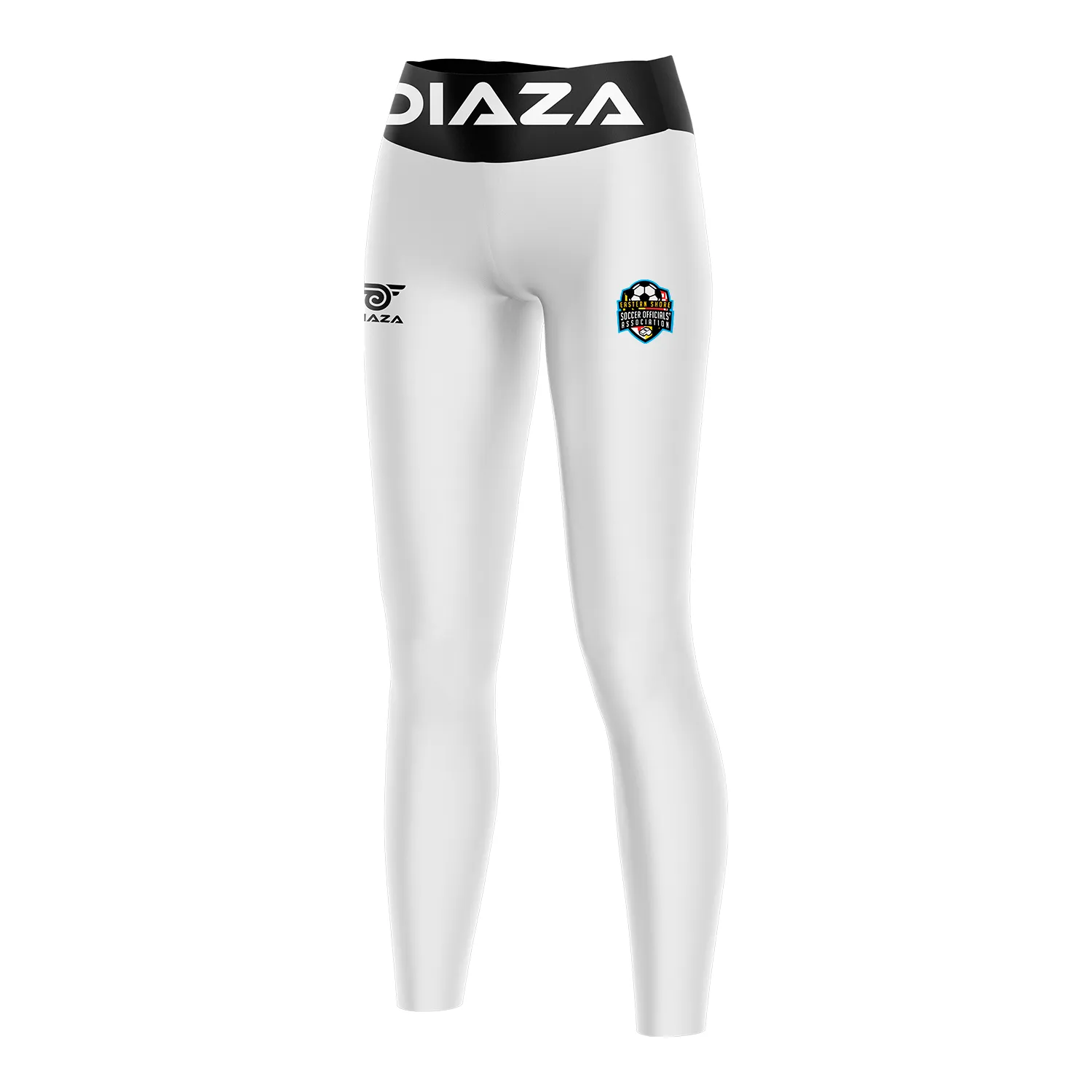 Referee Compression Pants Women White