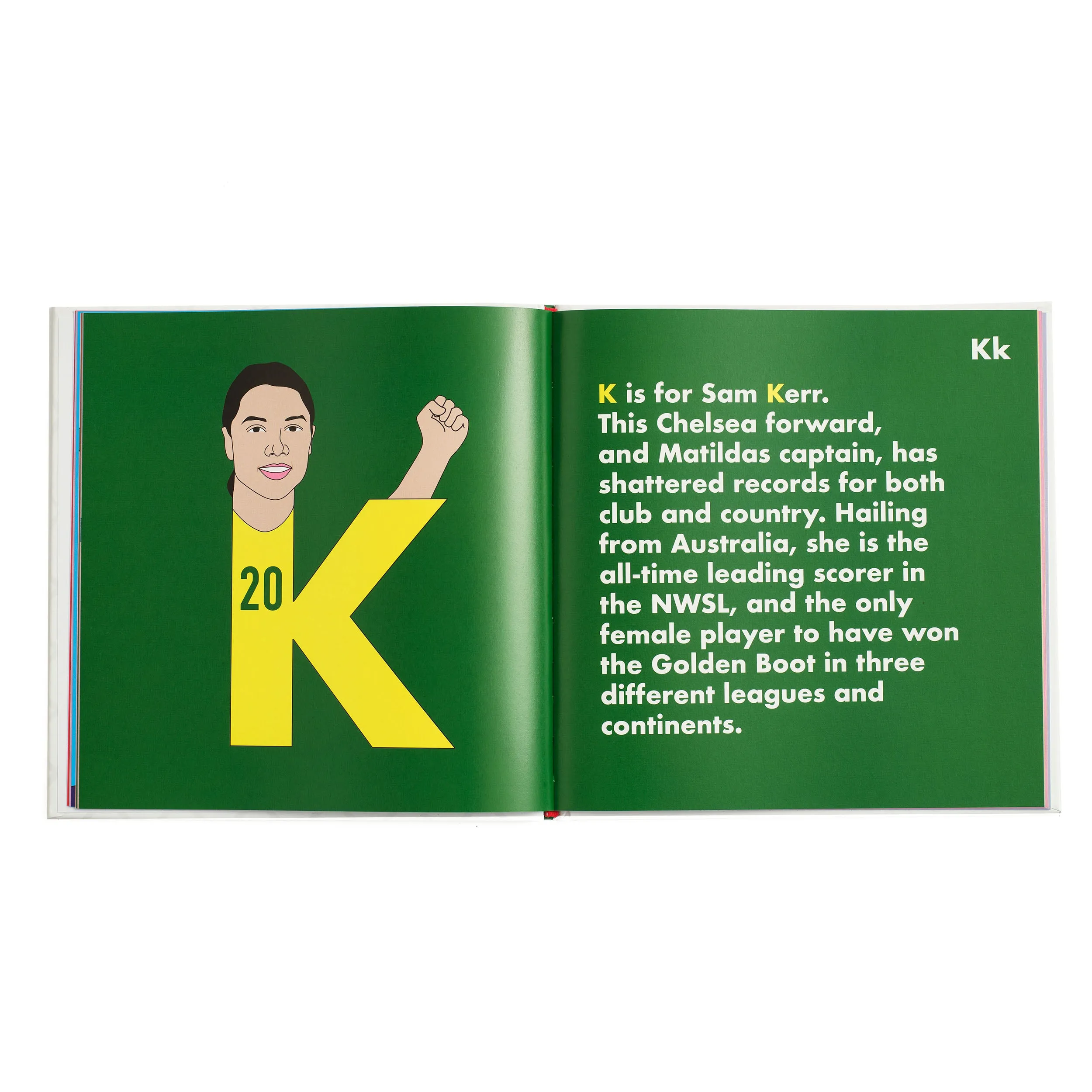 Soccer Legends Alphabet Book : Women