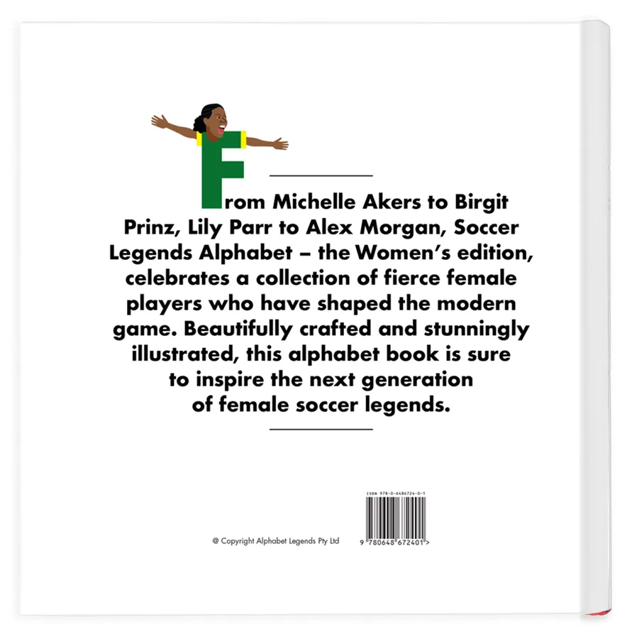 Soccer Legends Alphabet Book : Women