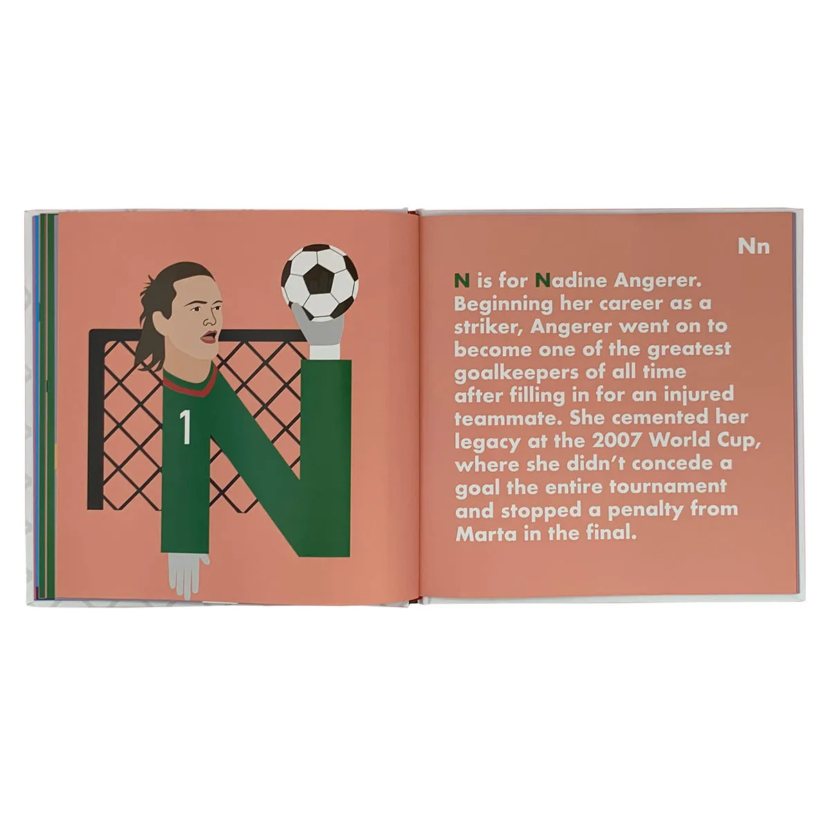 Soccer Legends Alphabet Book : Women