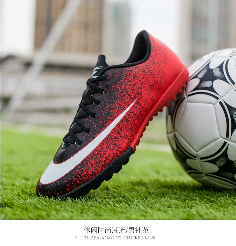 Turf Indoor Men Women Soccer Shoes Kids Boys Girls Cleats Football Boots Sport Sneakers